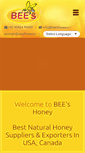 Mobile Screenshot of beeshoney.in